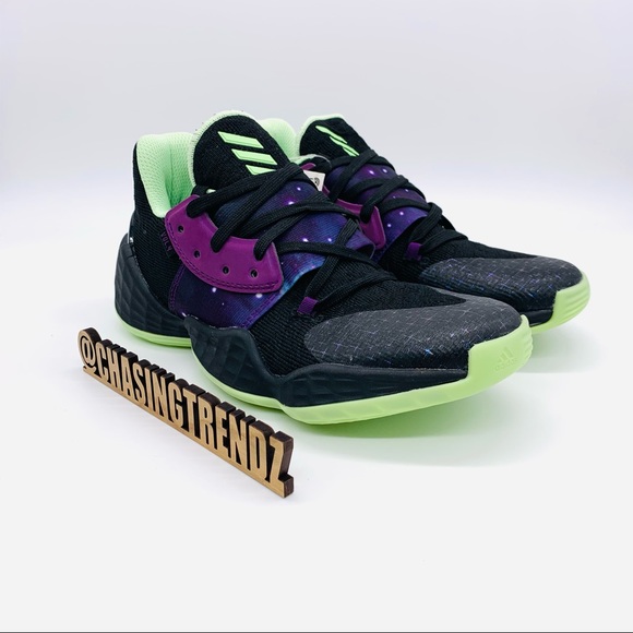 Adidas Harden Vol. 4 Big Kids Glory Purple - Picture 6 of 13